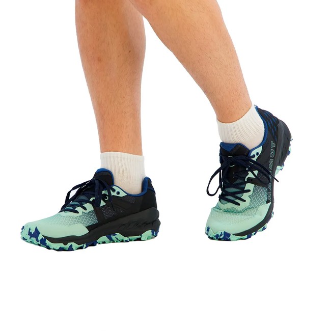 Wanderschuhe mammut Sertig II Low Neo Mint/Black