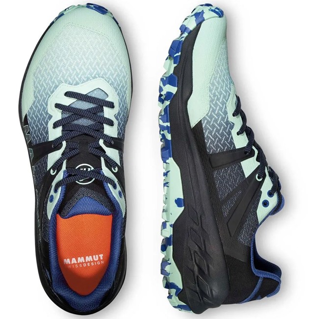 Wanderschuhe mammut Sertig II Low Neo Mint/Black