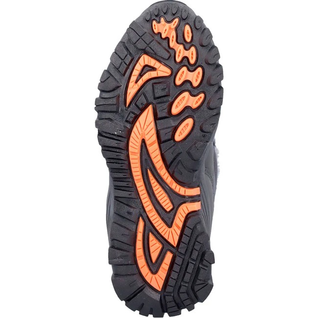 Saappaat cmp KIDS HEXIS SNOW BOOT WP TTITANIO-ARANCIO