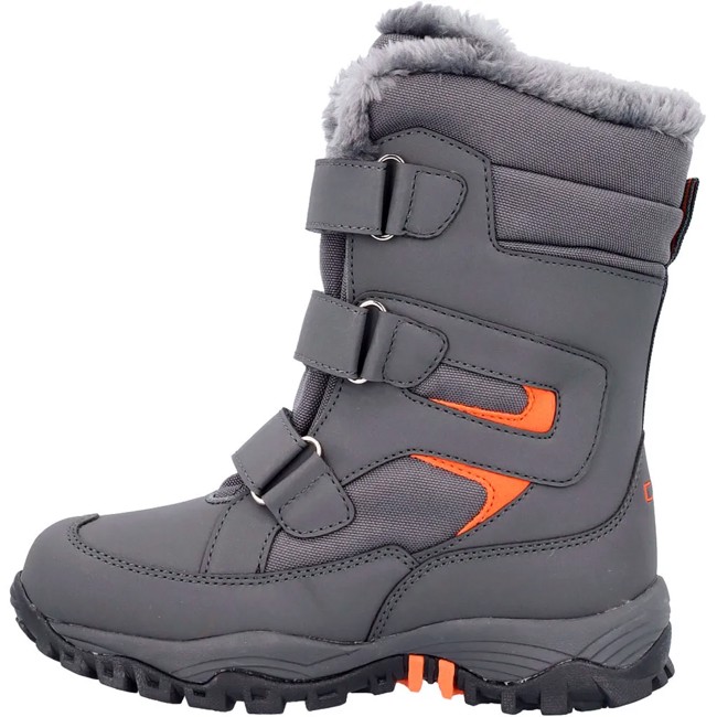 Saappaat cmp KIDS HEXIS SNOW BOOT WP TTITANIO-ARANCIO