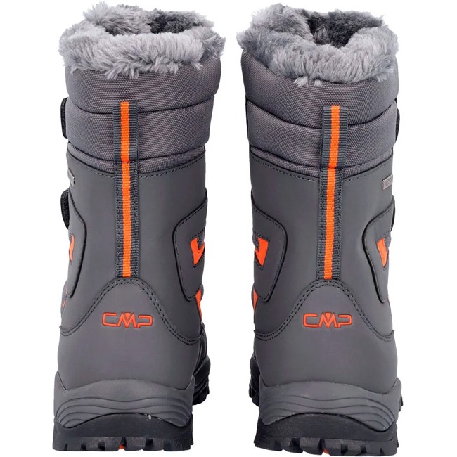 Saappaat cmp KIDS HEXIS SNOW BOOT WP TTITANIO-ARANCIO