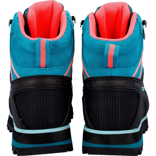 Støvler cmp MID WMN SHOE WP TEAL-RED FLUO
