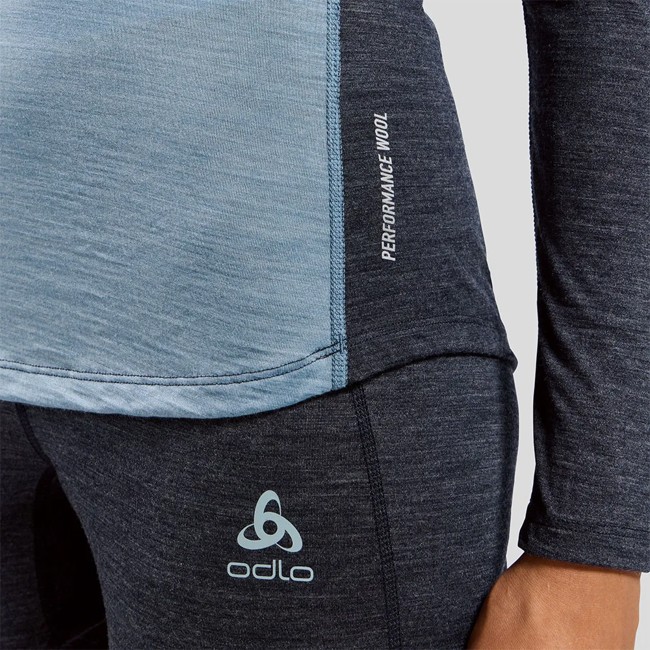 Tričko odlo TOP CREW LS NAT PERF PW 150