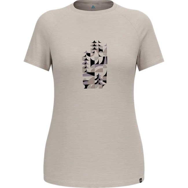 T-shirt odlo CREW SS MERINO TENCEL 130 HERITAGE