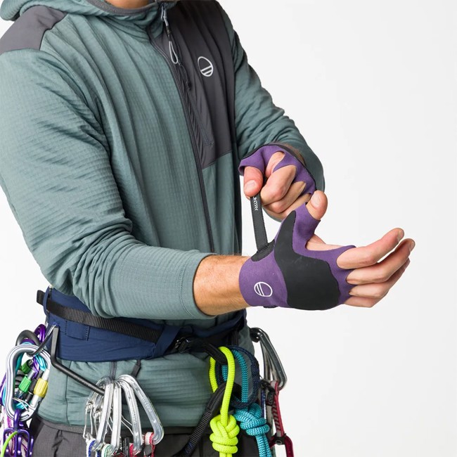 Handskar Wild Country Crack Parachute Purple