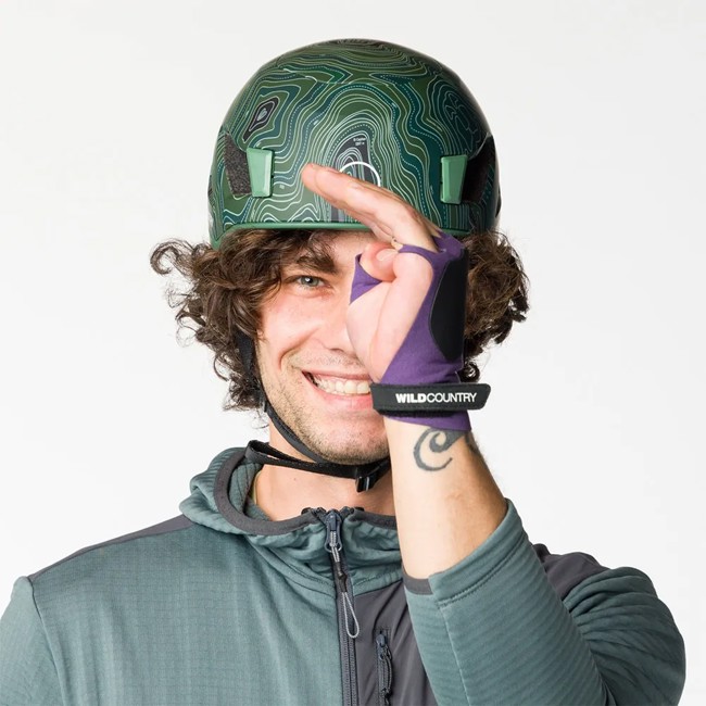 Handskar Wild Country Crack Parachute Purple