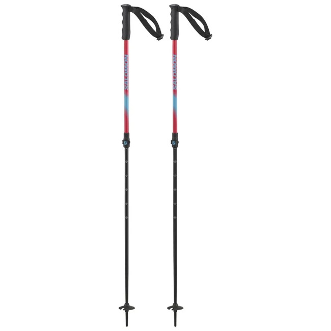Hůlky salomon MTN JR Red
