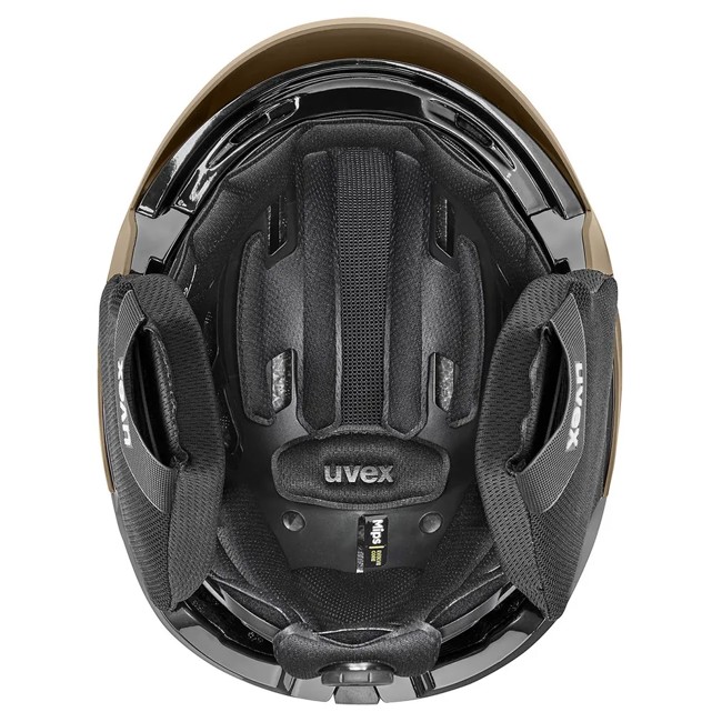 Prilba uvex levitate MIPS brownblack m