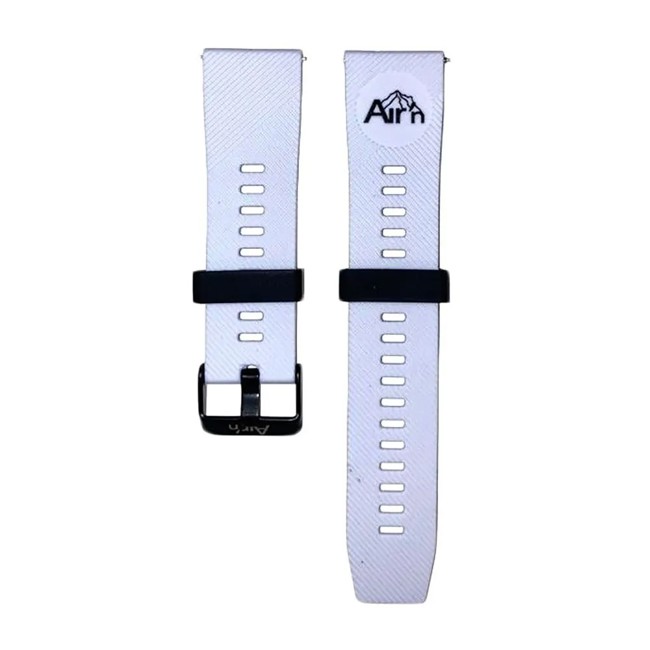 Dirželis air'n  STRAP SILICONE WHITE 22 MM