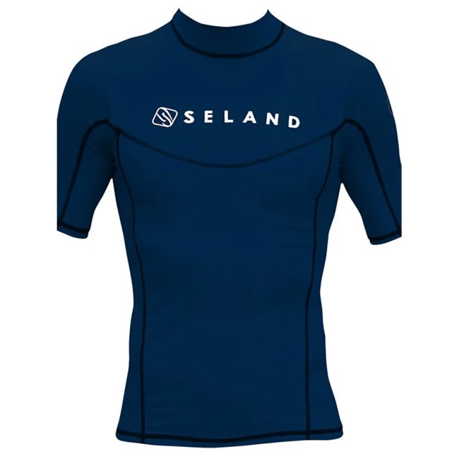 T-shirt seland FINA AZUL MARINO