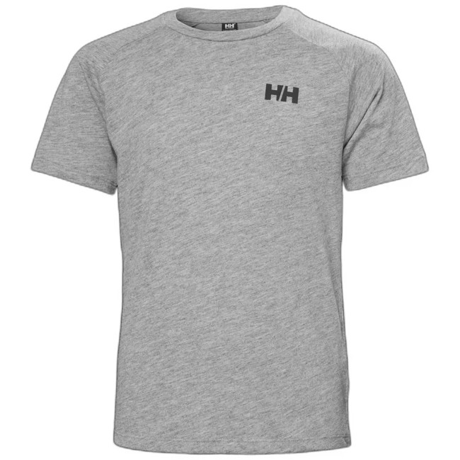 T-paita helly hansen JR LOEN TECH T-SHIRT Grey Melange