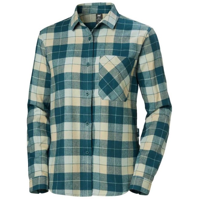 Srajca Helly Hansen Lokka Organic Flannel Ls Sht Dark Cree