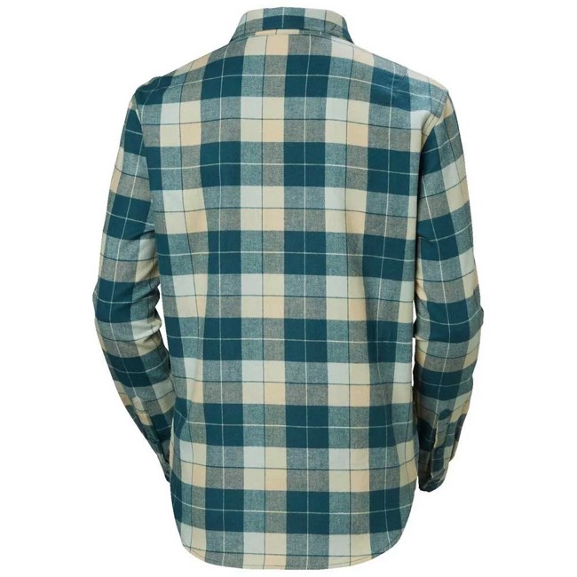 Srajca Helly Hansen Lokka Organic Flannel Ls Sht Dark Cree