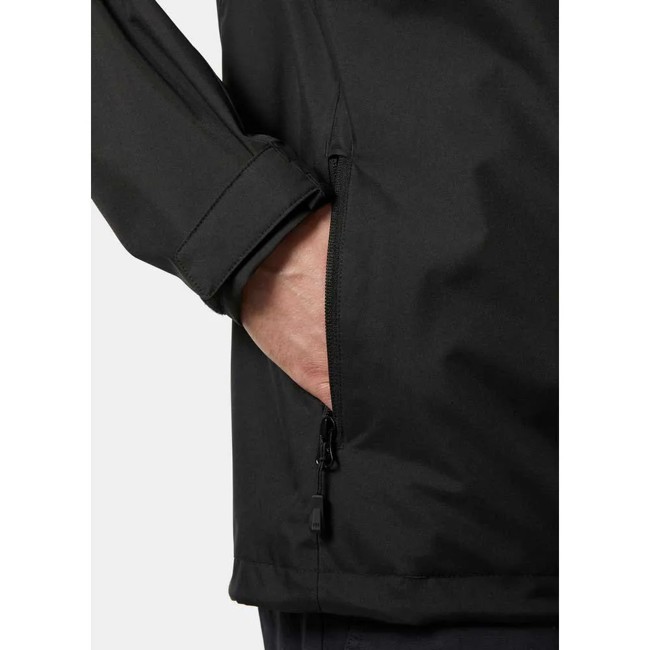 Casaco Helly Hansen Crew Hooded 2.0 Black