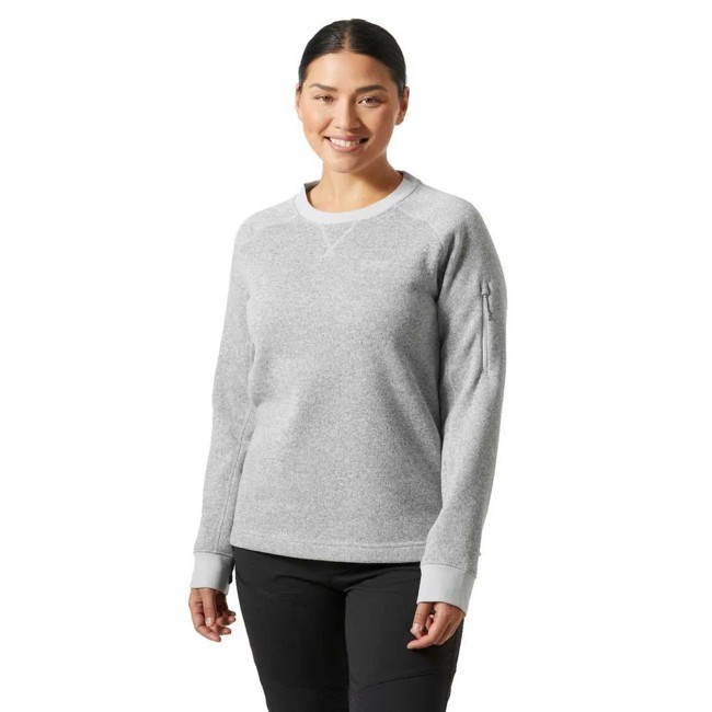 helly hansen Sweatshirt VARDE CREWNECK Grey Fog