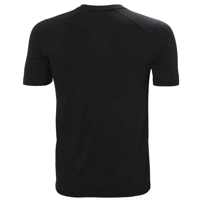 Tričko helly hansen DURAWOOL T-SHIRT Black