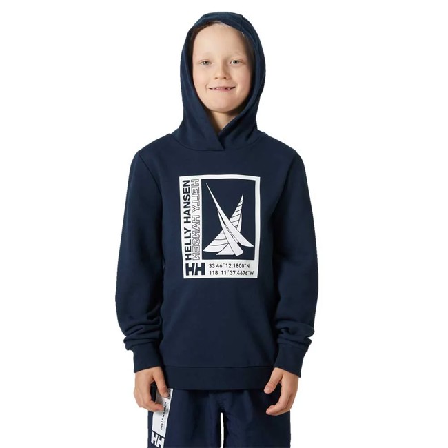 Sweatshirt helly hansen JR PORT HOODIE Navy