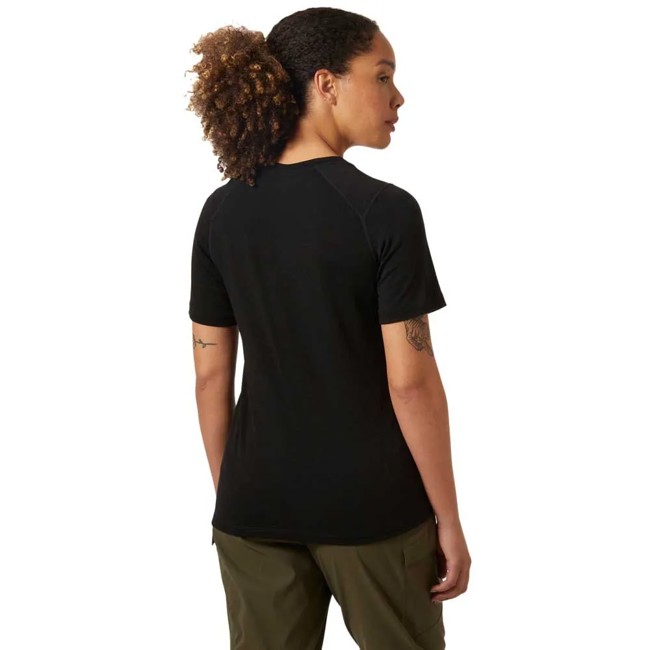 Tričko helly hansen HH DURAWOOL T-SHIRT Black