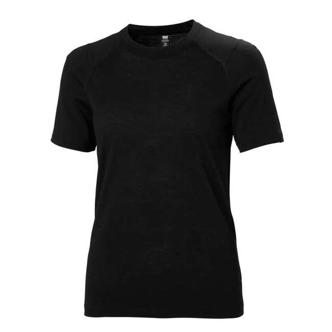 Tričko helly hansen HH DURAWOOL T-SHIRT Black