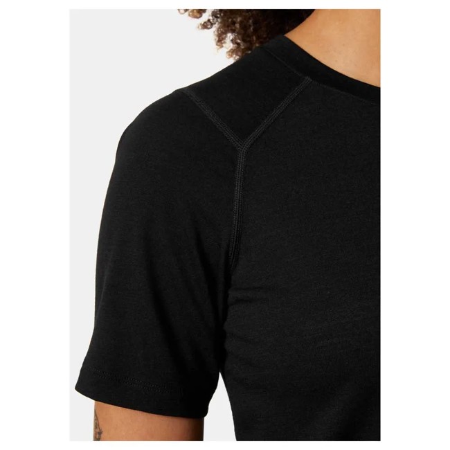 Tričko helly hansen HH DURAWOOL T-SHIRT Black