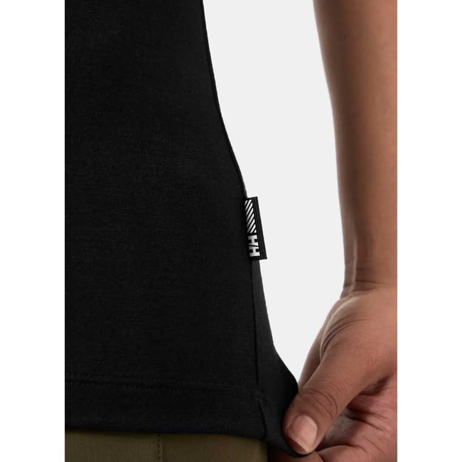 Tričko helly hansen HH DURAWOOL T-SHIRT Black