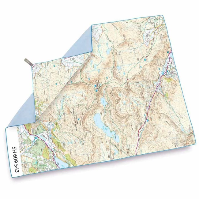 Rankšluostis Lifeventure Softfibre Os Towel Snowdon Giant