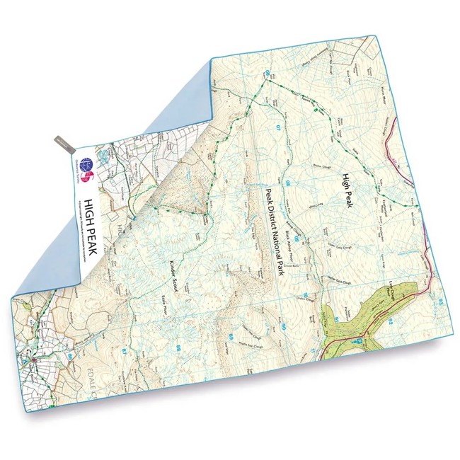 Rankšluostis lifeventure SOFTFIBRE OS MAP TOWEL