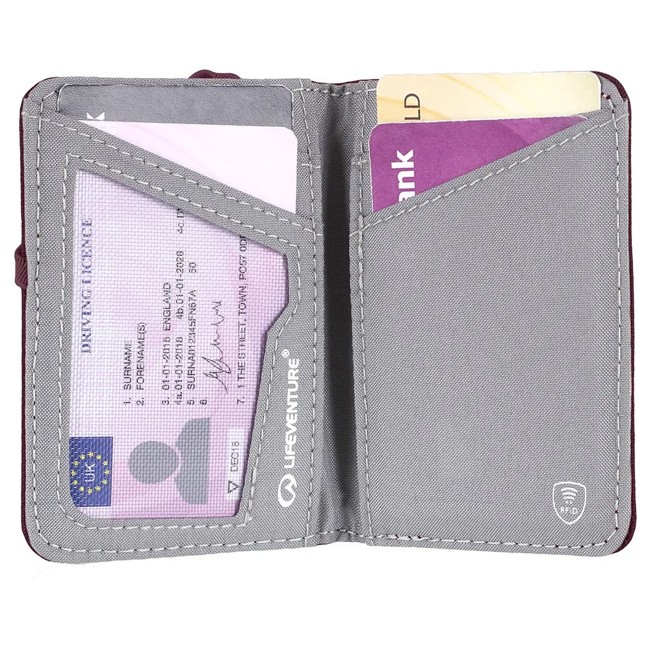 Plånbok Lifeventure Card Wallet Recycled