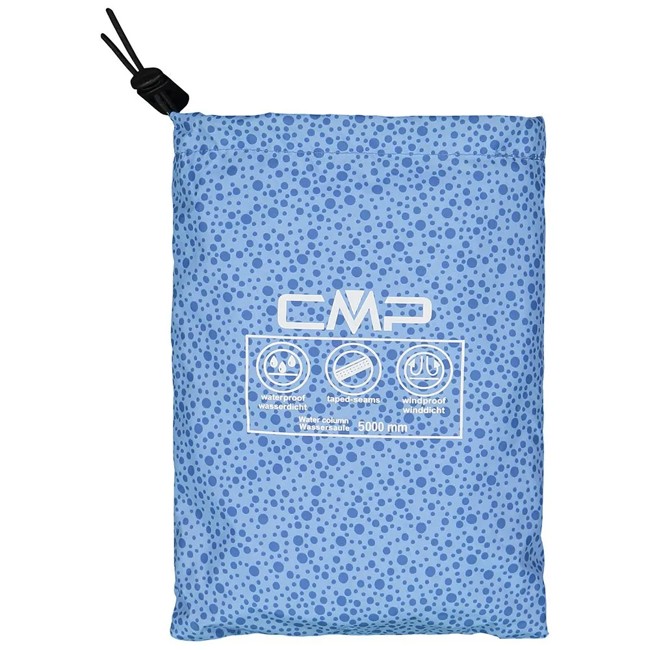 Casaco Cmp Woman Rain Fix Hood Sky