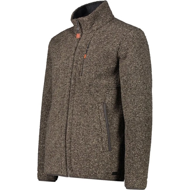Fleece Cmp Man Jacket Dust Mel