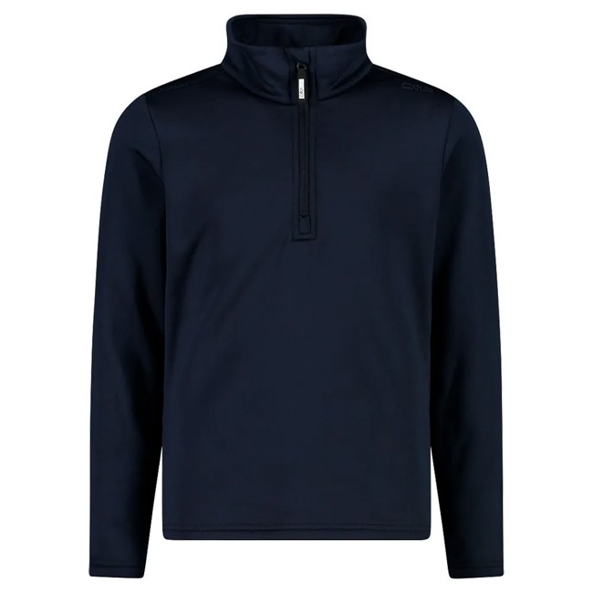 Camisola com capuz cmp KID SWEAT black blue