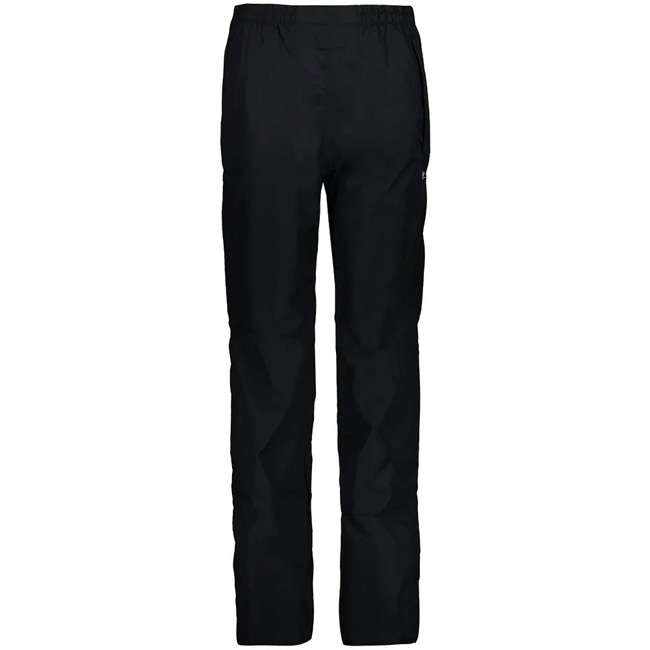 Housut cmp WOMAN PANT RAIN FULL LENGHT ZIPS nero