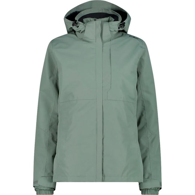 Jas cmp ZIP HOOD mineral