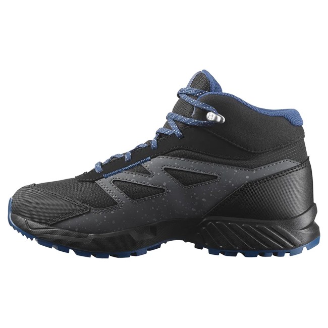 Superge salomon OUTWAY MID CSWP JUNIOR Black/Dark