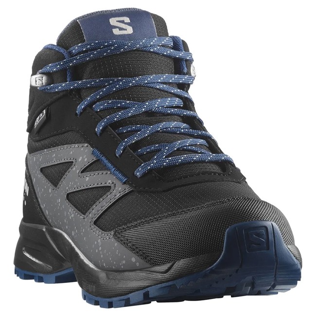 Superge salomon OUTWAY MID CSWP JUNIOR Black/Dark