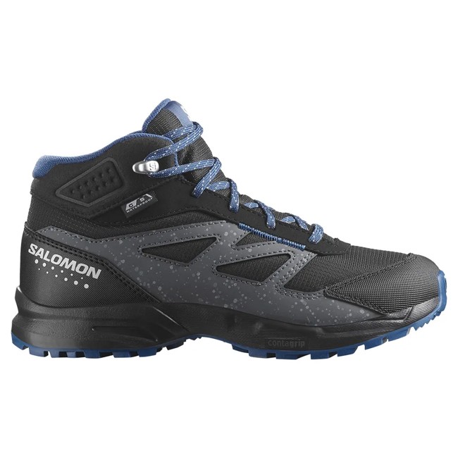 Superge salomon OUTWAY MID CSWP JUNIOR Black/Dark