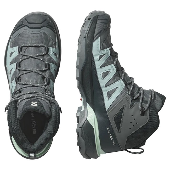 Stiefel salomon X ULTRA 360 MID GTX W Turbul/Carb