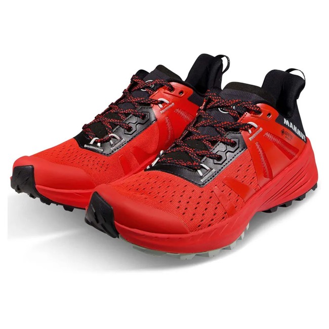 Mammut Hiking Shoes Saentis Tr Low Gtx Ws Red/black