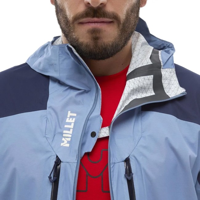 Jacke Millet Wanaka Light 2.5l Jkt M Coronet Blue/sap