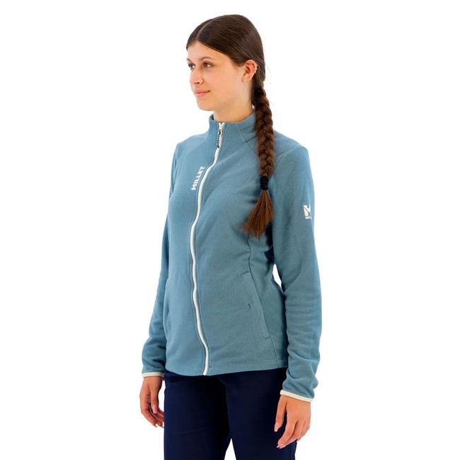 Fleece Millet Ubic Lightgrid Jkt W Coronet Blue