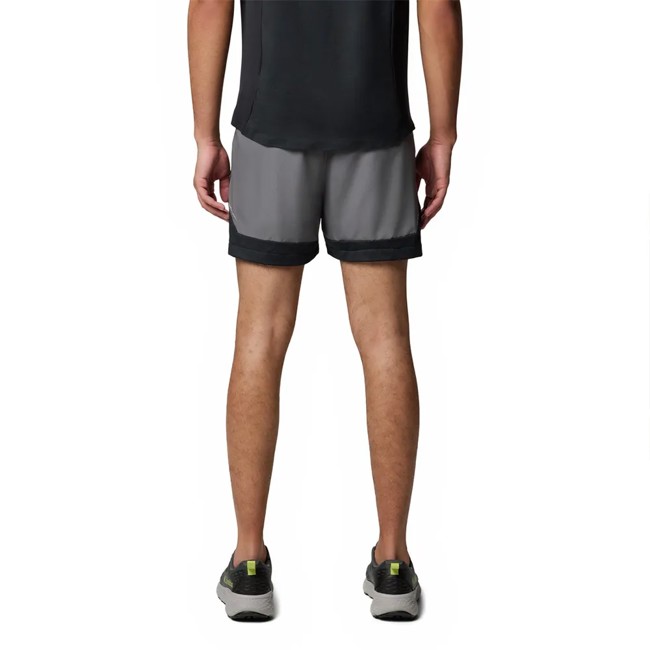 Bukser columbia THREE PITCH SHORT City Grey, Black