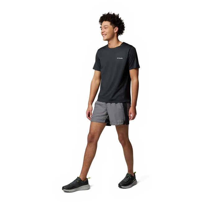 Bukser columbia THREE PITCH SHORT City Grey, Black