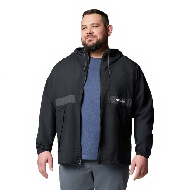 columbia Jacket SPIRE VALLEY HOODED WINDBREAKER Black, S