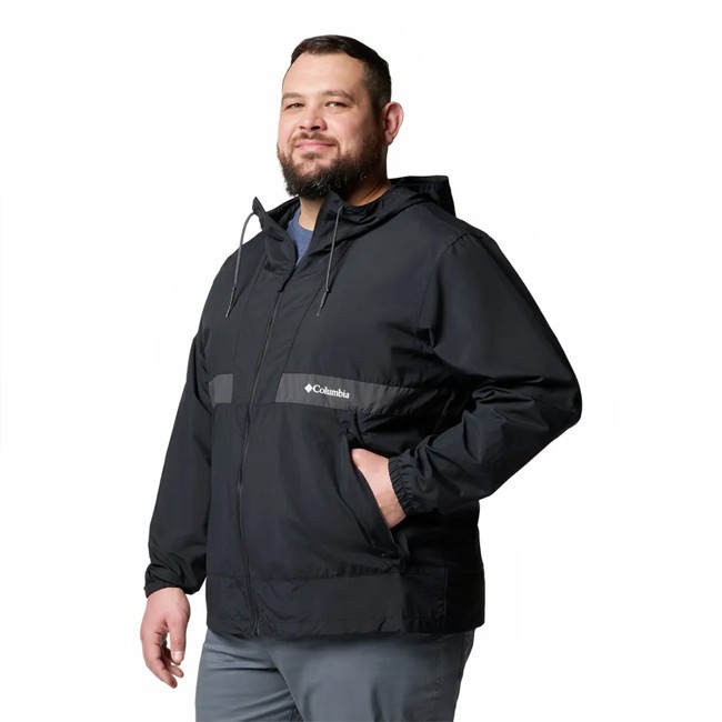 columbia Jacket SPIRE VALLEY HOODED WINDBREAKER Black, S