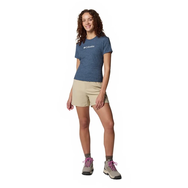 columbia T-shirt MOVE SS TEE Nocturnal Heather