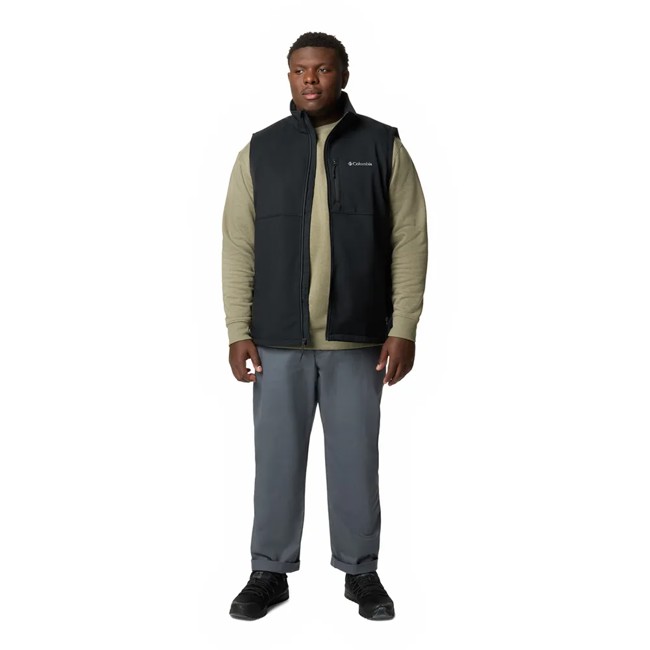 Vest columbia ASCENDER II SOFTSHELL VEST Black