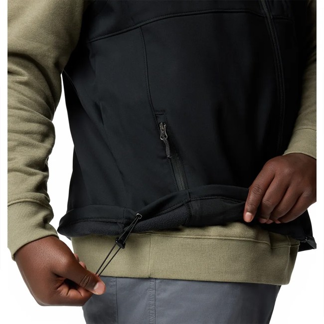 Vest columbia ASCENDER II SOFTSHELL VEST Black