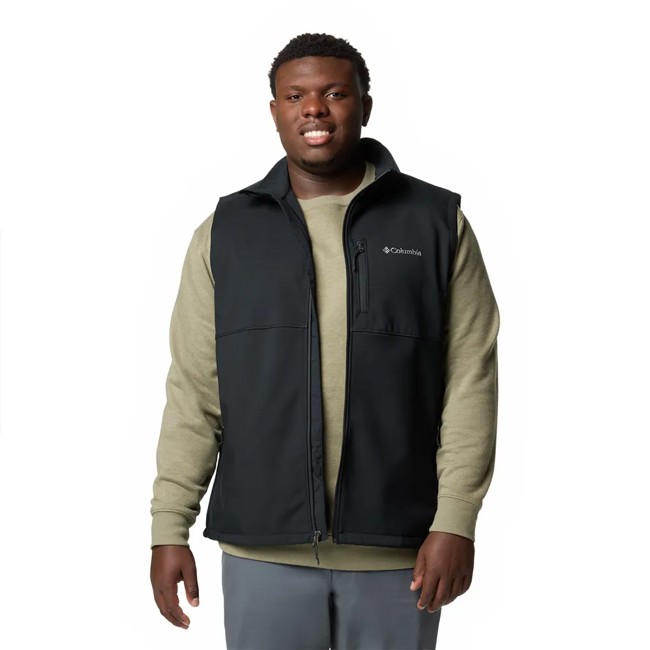Vest columbia ASCENDER II SOFTSHELL VEST Black
