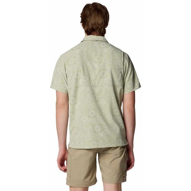 T-paita columbia TECH TRAIL UTILITY PRINTED WOVEN SS