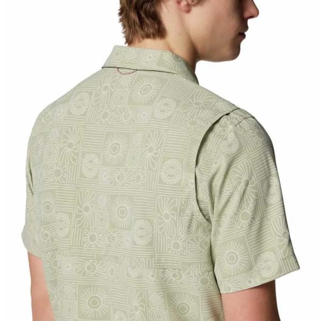 T-paita columbia TECH TRAIL UTILITY PRINTED WOVEN SS